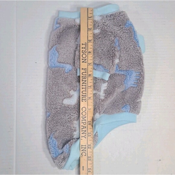 3 Pc Lot Halloween Dog Pet Costumes Clothes Dino Sweater Dinosaur Bee Outfite - Picture 7 of 11